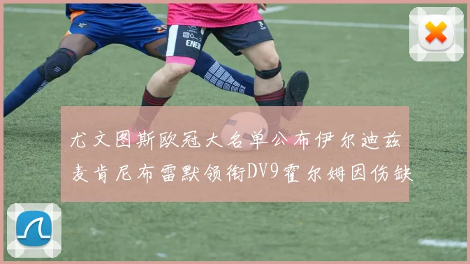 尤文图斯欧冠大名单公布伊尔迪兹麦肯尼布雷默领衔DV9霍尔姆因伤缺席